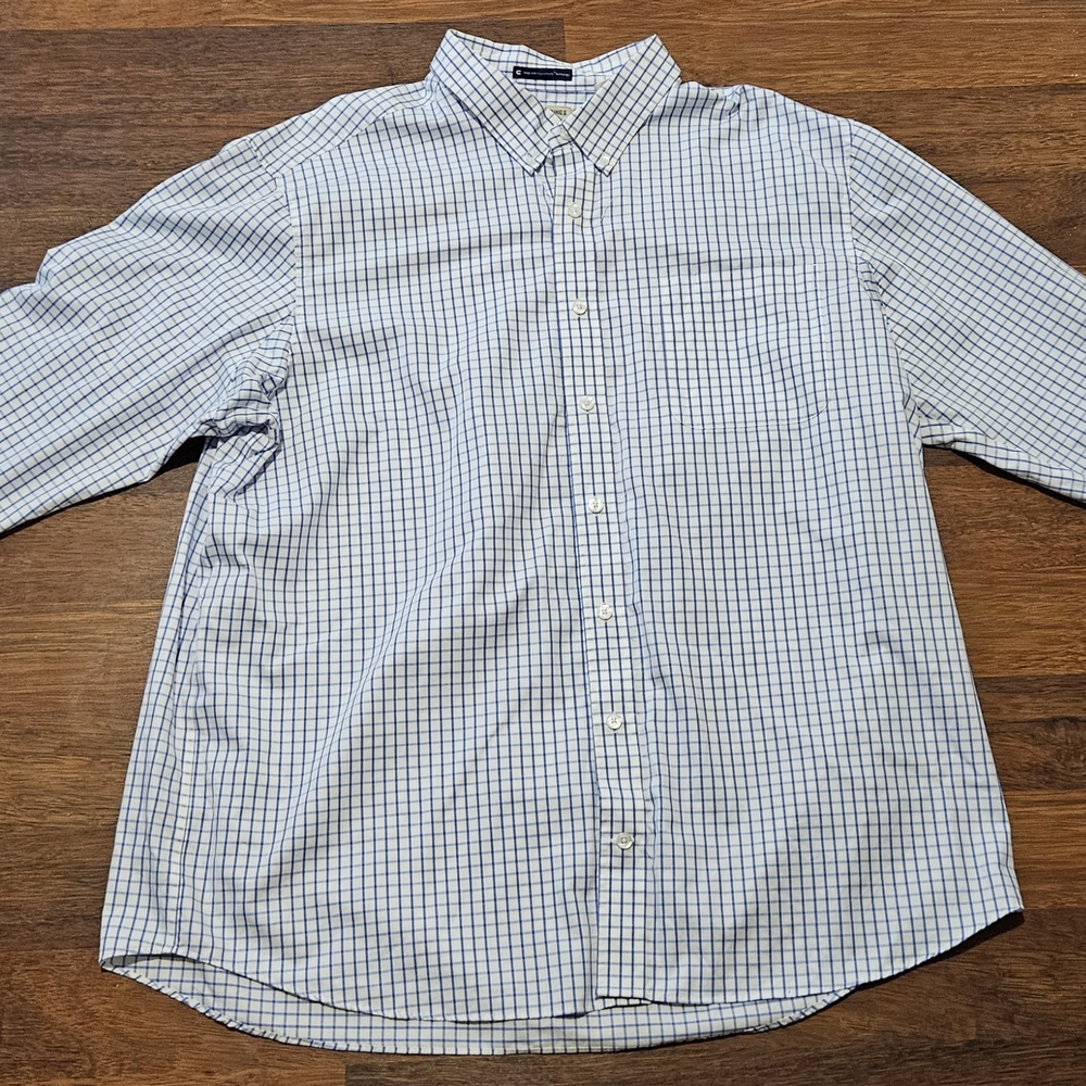 N/A DULUTH TRADING POST mens dress shirt SIZE 2XLT MULTICOLOR